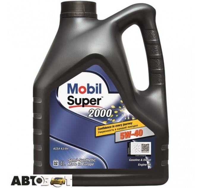 Моторное масло MOBIL Super 2000 X3 5W-40 4л, цена: 1 165 грн.