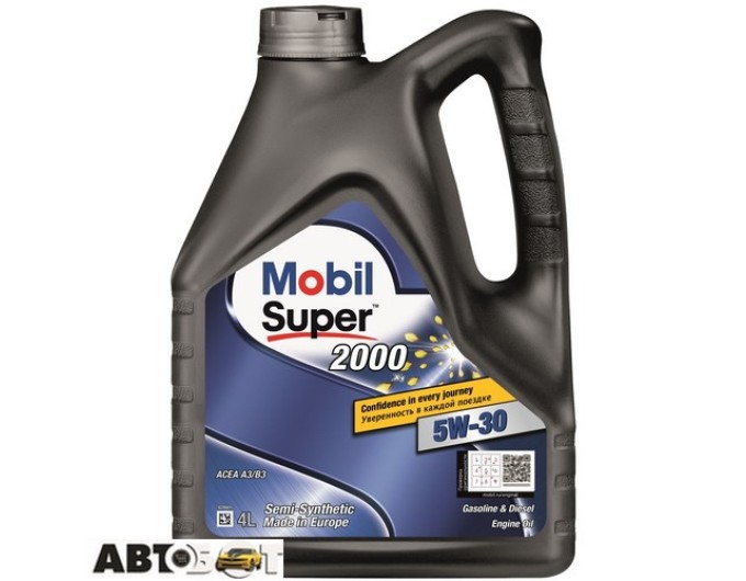 Моторное масло MOBIL Super 2000 X1 5W-30 4л, цена: 1 410 грн.