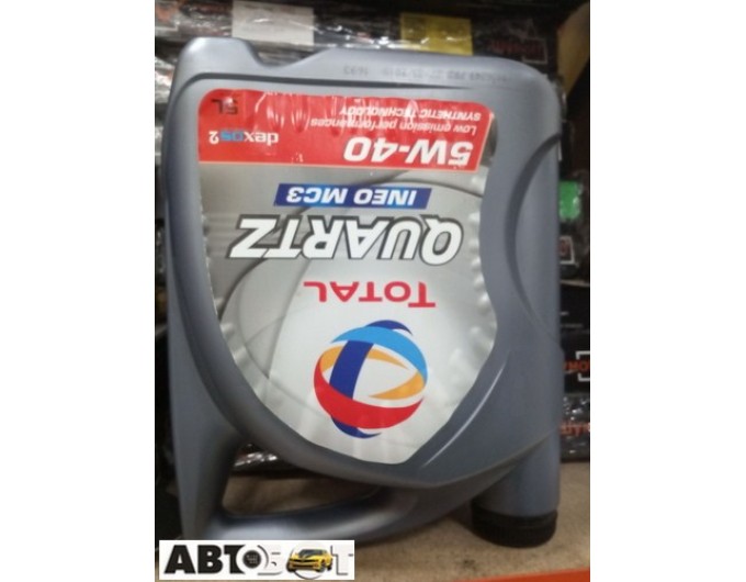Моторное масло TOTAL Quartz INEO MC3 5W-40 5л (Уценка), цена: 1 189 грн.