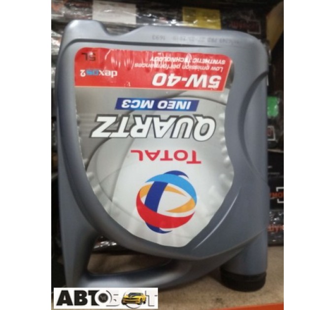  Моторное масло TOTAL Quartz INEO MC3 5W-40 5л (уценка)