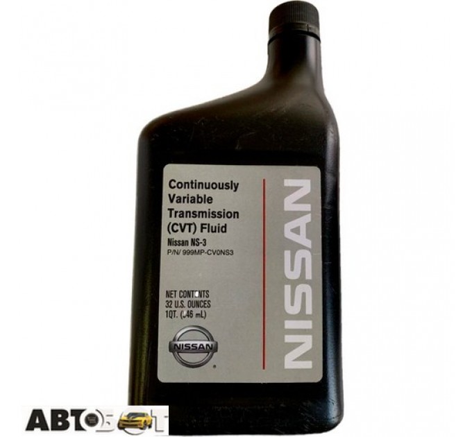  Трансмиссионное масло Nissan CVT Fluid NS-3 999MP-CV0NS3 946мл