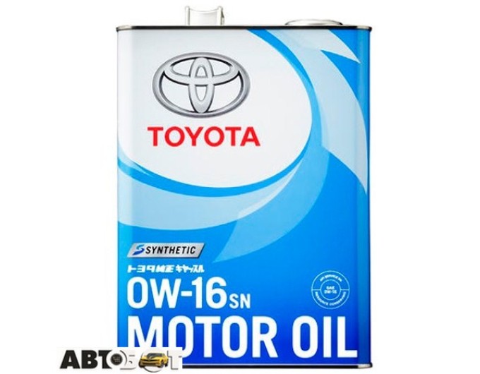 Моторна олива Toyota 0W-16 SN 08880-12105 4л, ціна: 2 821 грн.