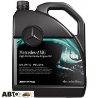 Моторное масло Mercedes-benz High Performance Engine Oil MB AMG 229.5 0W-40 A000989930213AIBE 5л