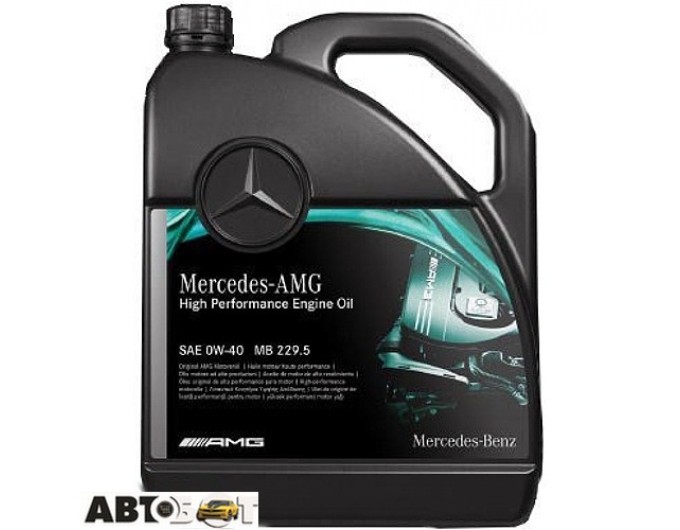 Моторное масло Mercedes-benz High Performance Engine Oil MB AMG 229.5 0W-40 A000989930213AIBE 5л, цена: 6 224 грн.