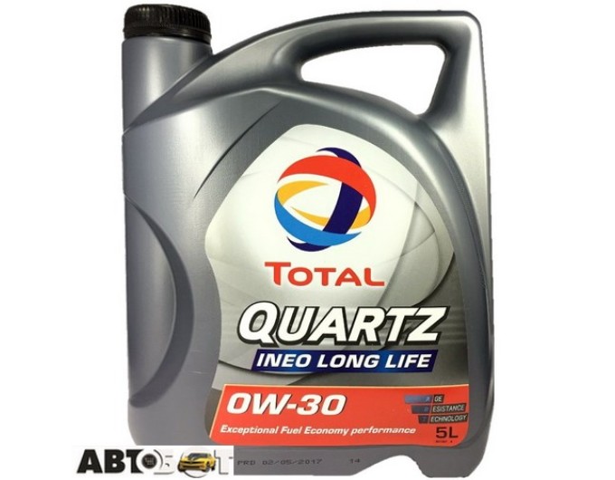 Моторное масло TOTAL QUARTZ INEO LONG LIFE 0W-30 5л, цена: 3 248 грн.