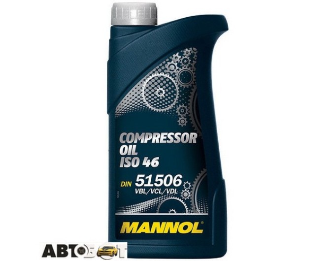 Трансмиссионное масло MANNOL Compressor Oil ISO 46 1л, цена: 564 грн.