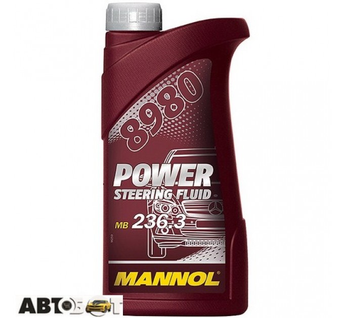 Трансмісійна олива MANNOL PSF Power Steering Fluid 8980 0,5л, ціна: 156 грн.