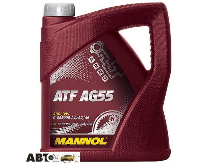 Трансмиссионное масло MANNOL ATF AG55 4л, цена: 2 140 грн.