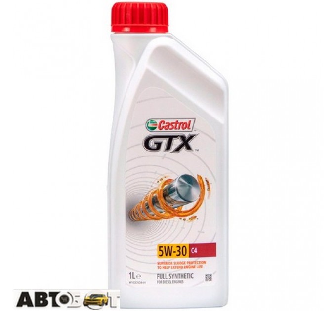 Моторное масло CASTROL GTX 5W-30 C4 1л, цена: 541 грн.