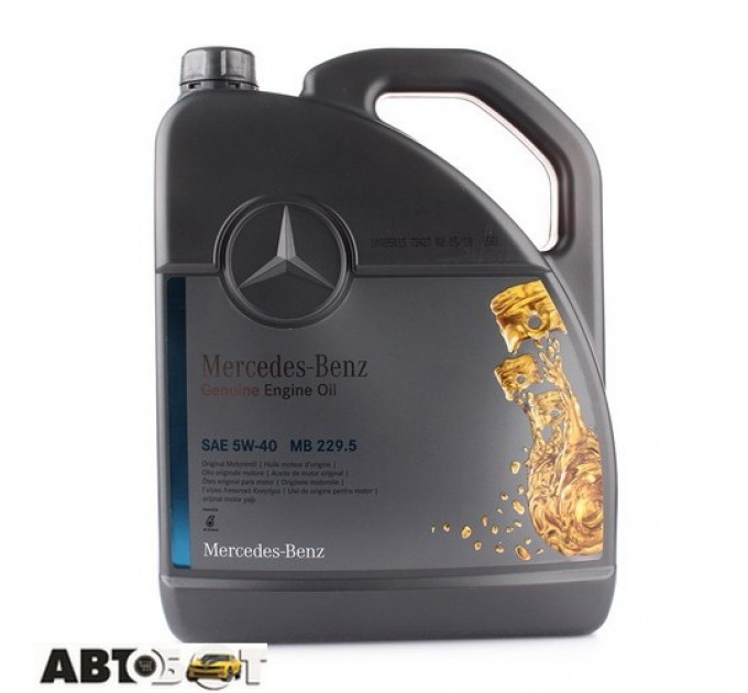 Моторное масло Mercedes-benz Genuine Engine Oil MB 229.5 5W-40 A000989920213AIFE 5л, цена: 2 858 грн.