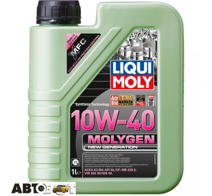 Моторное масло LIQUI MOLY Molygen New Generation 10W-40 9955/9059 1л, цена: 594 грн.