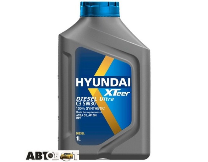 Моторна олива Hyundai XTeer Diesel Ultra C3 5W-30 1 011 224 1л, ціна: 388 грн.