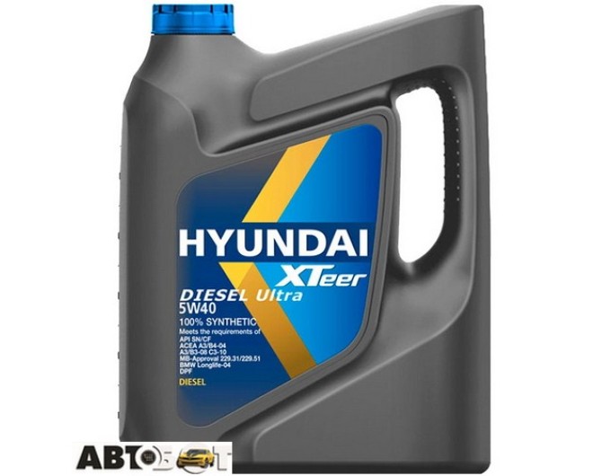 Моторна олива Hyundai XTeer Diesel Ultra SN/CF 5W-40 1 051 223 5л, ціна: 2 195 грн.