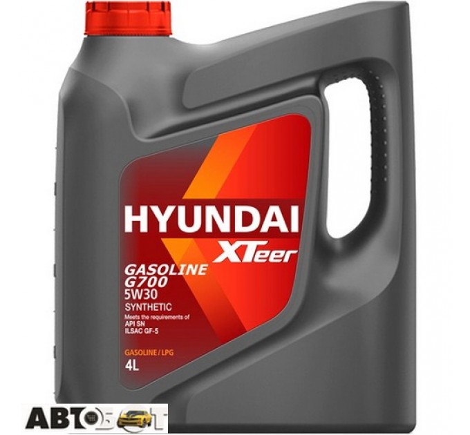  Моторное масло Hyundai XTeer Gasoline G700 5W-30 1 041 135 4л