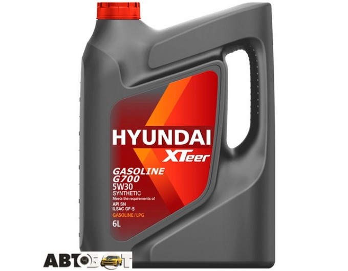 Моторное масло Hyundai XTeer Gasoline G700 5W-30 1 061 135 6л, цена: 1 795 грн.