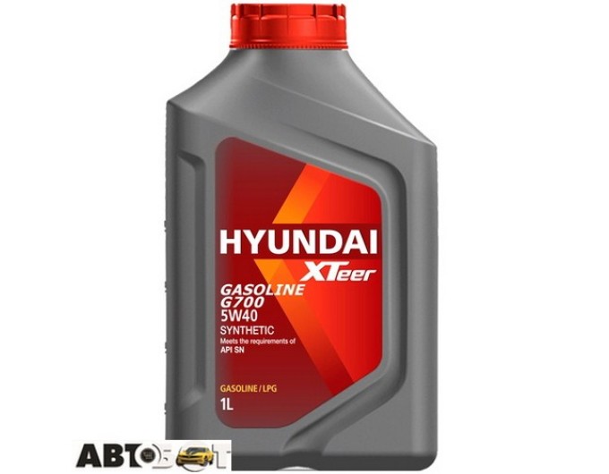 Моторна олива Hyundai XTeer Gasoline G700 5W-40 1 011 136 1л, ціна: 371 грн.