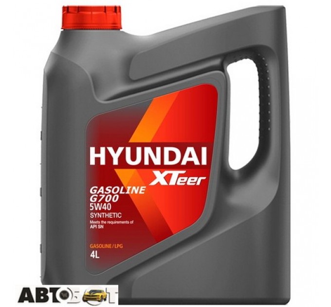  Моторное масло Hyundai XTeer Gasoline G700 5W-40 1 041 136 4л