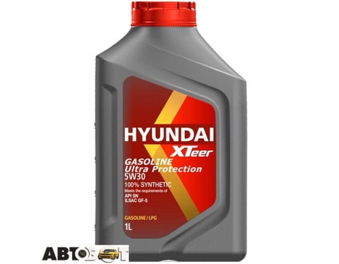 Моторна олива Hyundai XTeer Gasoline Ultra Protection 5W-30 1 011 002 1л, ціна: 518 грн.