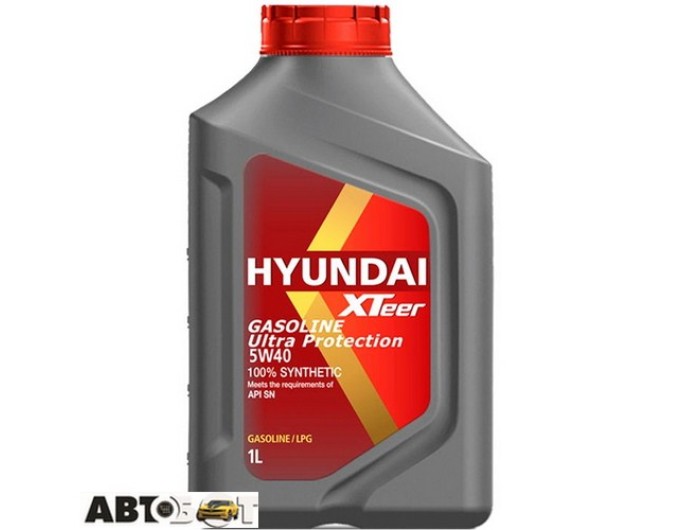Моторна олива Hyundai XTeer Gasoline Ultra Protection 5W-40 1 011 126 1л, ціна: 745 грн.