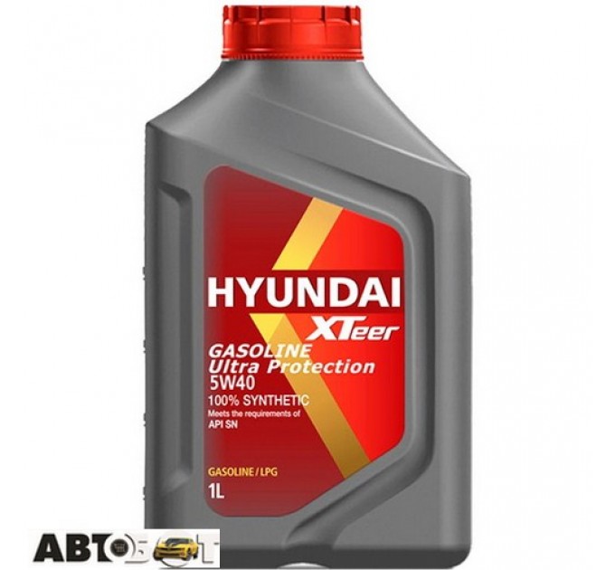  Моторное масло Hyundai XTeer Gasoline Ultra Protection 5W-40 1 011 126 1л