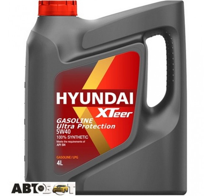  Моторное масло Hyundai XTeer Gasoline Ultra Protection 5W-40 1 041 126 4л
