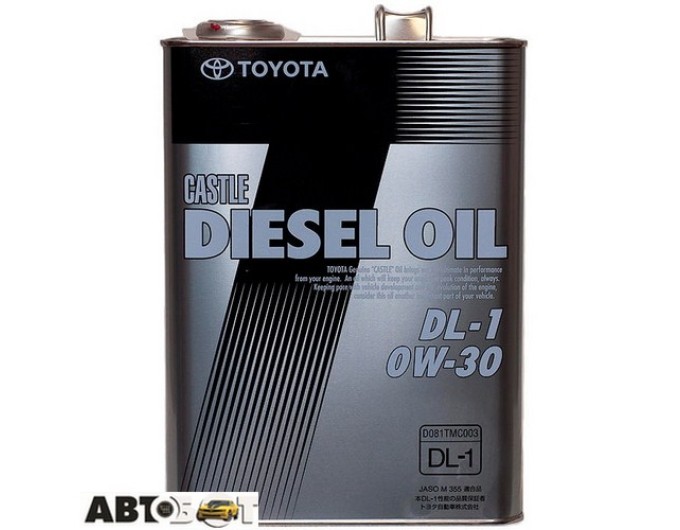 Моторное масло Toyota Diesel Oil DL1 0W-30 08883-02905 4л, цена: 3 284 грн.