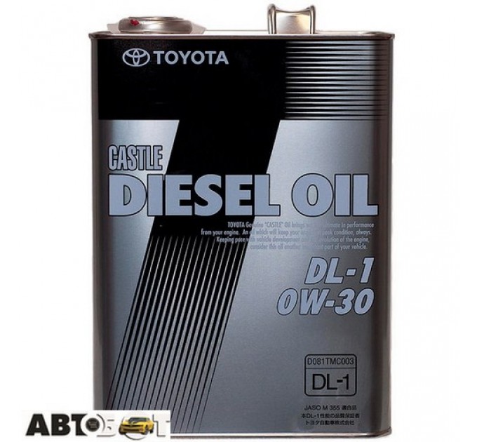 Моторное масло Toyota Diesel Oil DL1 0W-30 08883-02905 4л, цена: 2 154 грн.