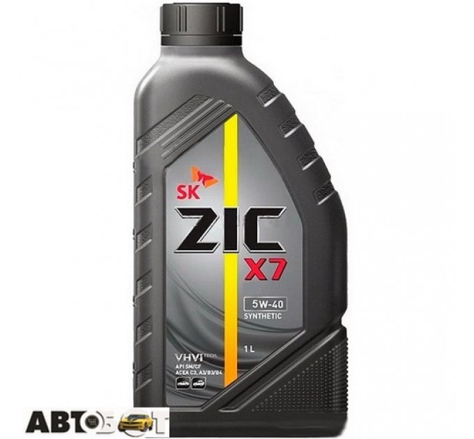  Моторное масло ZIC X7 5W-40 1л