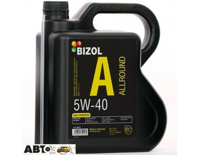 Моторное масло BIZOL Allround 5W-40 B85016 4л, цена: 2 084 грн.