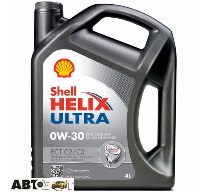  Моторное масло SHELL Helix Ultra ECT C2/C3 0W-30 4л