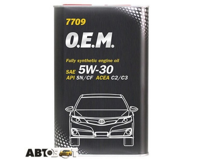 Моторна олива MANNOL 7709 O.E.M. for Toyota Lexus 5W-30 1л, ціна: 873 грн.