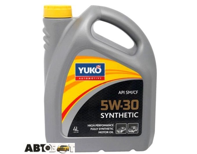 Моторна олива Yuko SYNTHETIC 5W-30 4л, ціна: 1 826 грн.
