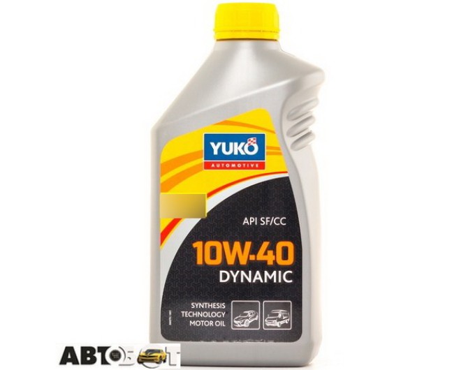 Моторное масло Yuko DYNAMIC 10W-40 1л, цена: 351 грн.