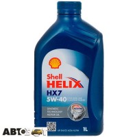 Моторное масло SHELL Helix HX7 5W-40 1л