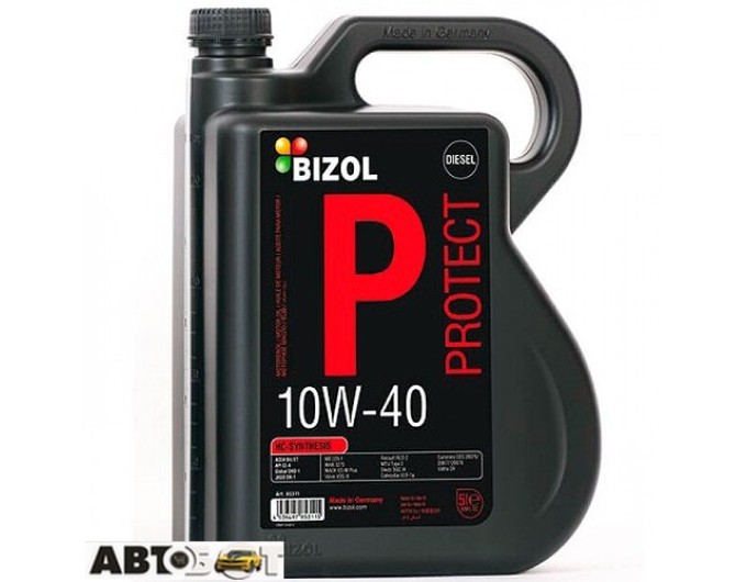 Моторное масло BIZOL Protect 10W-40 B85311 5л, цена: 2 198 грн.