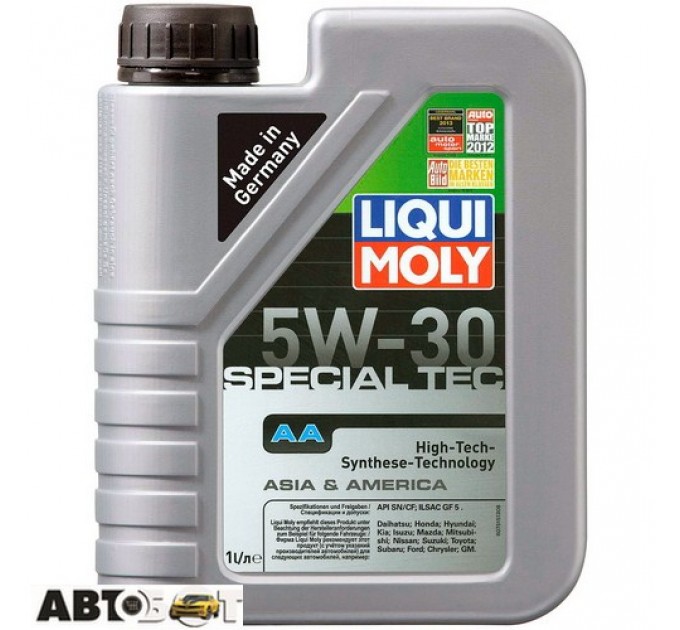 Моторное масло LIQUI MOLY SPECIAL TEC АА 5W-30 7615/7515 1л, цена: 647 грн.