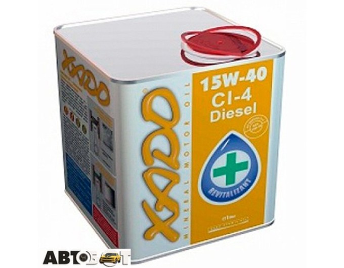 Моторное масло XADO Atomic Oil Diesel 15W-40 CI-4 (XA 20114) 1л, цена: 436 грн.
