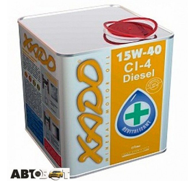 Моторна олива XADO Atomic Oil Diesel 15W-40 CI-4 (XA 20114) 1л, ціна: 363 грн.