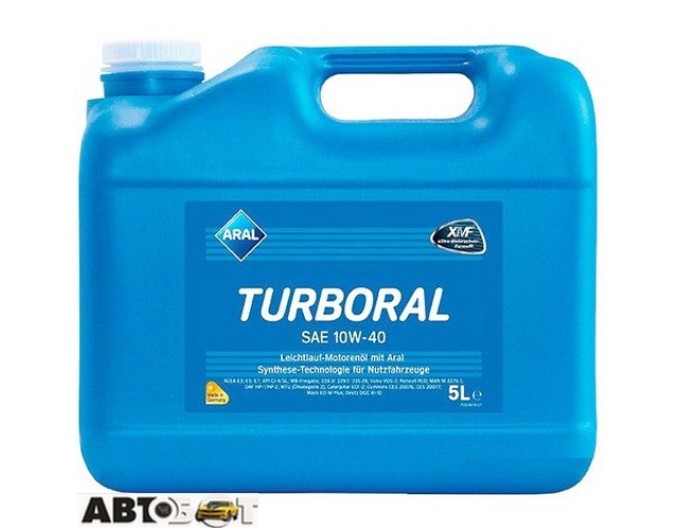 Моторное масло ARAL Turboral 10W-40 5л, цена: 3 233 грн.