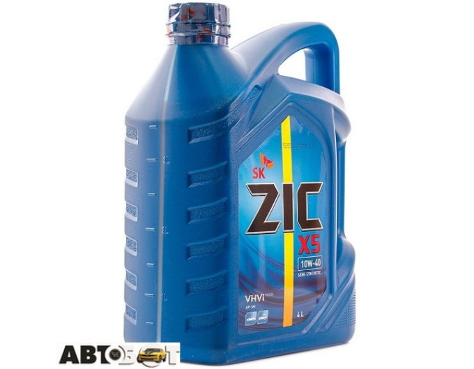 Моторное масло ZIC X5 10W-40 4л, цена: 1 518 грн.