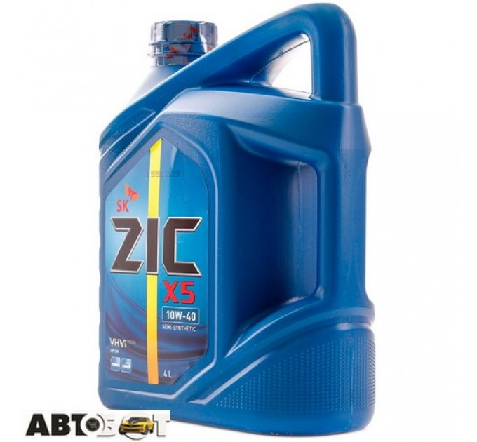  Моторное масло ZIC X5 10W-40 4л