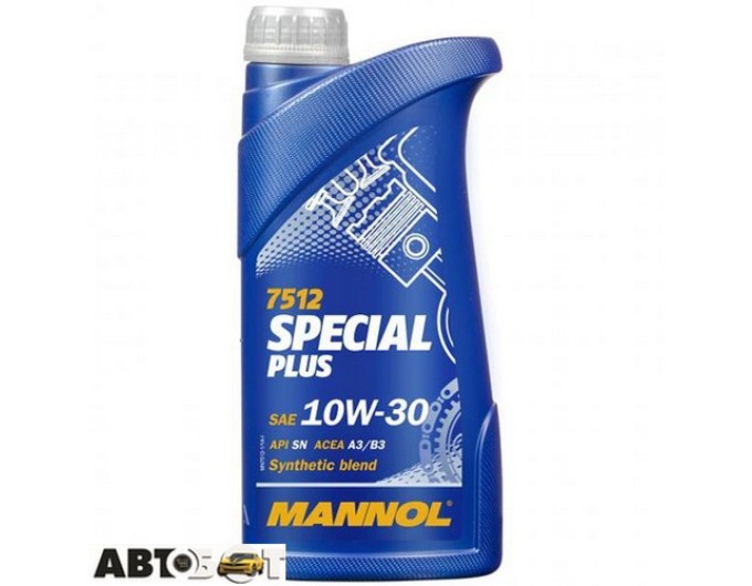 Моторное масло MANNOL SPECIAL PLUS 10W-30 7512 1л, цена: 555 грн.