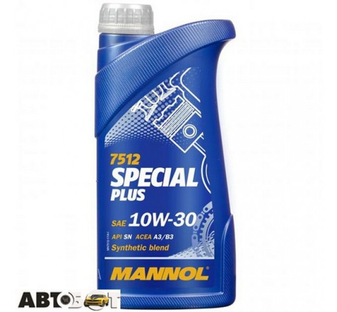 Моторна олива MANNOL SPECIAL PLUS 10W-30 7512 1л, ціна: 305 грн.