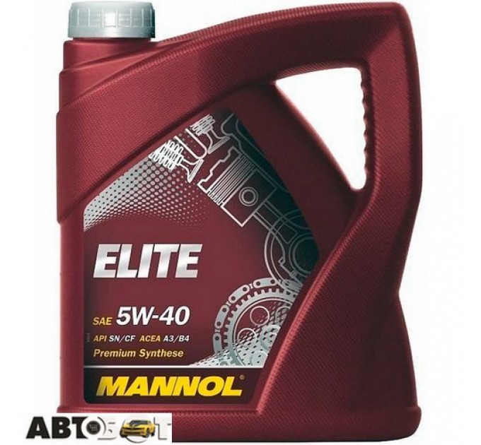 Моторна олива MANNOL ELITE 5W-40 4л, ціна: 1 146 грн.