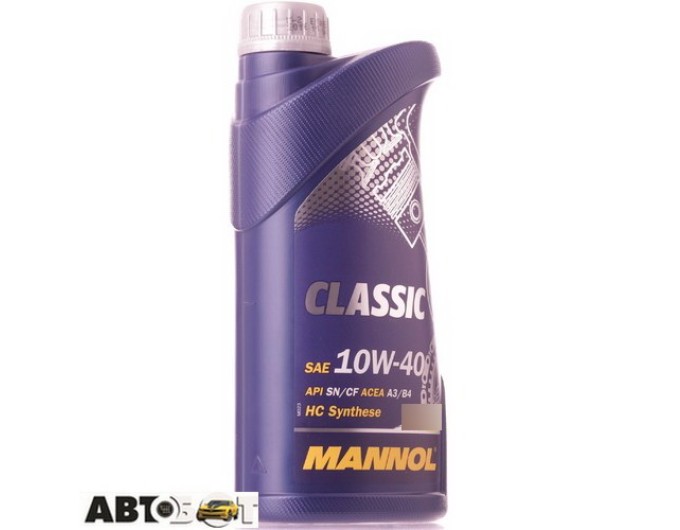 Моторное масло MANNOL CLASSIC 10W-40 1л, цена: 615 грн.