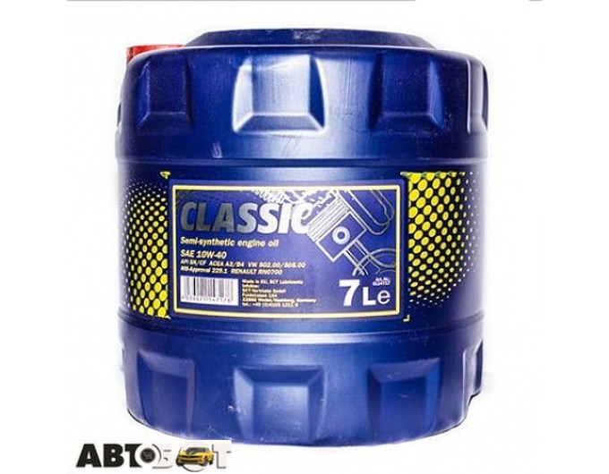 Моторное масло MANNOL CLASSIC 10W-40 7л, цена: 3 443 грн.