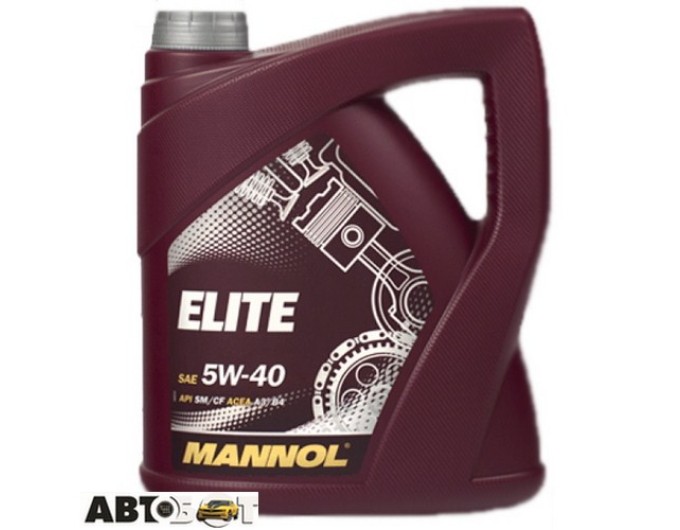 Моторное масло MANNOL ELITE 5W-40 SN/CF 7903 5л, цена: 3 173 грн.