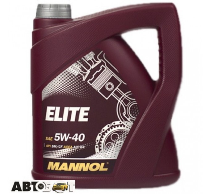 Моторна олива MANNOL ELITE 5W-40 SN/CF 7903 5л, ціна: 1 850 грн.