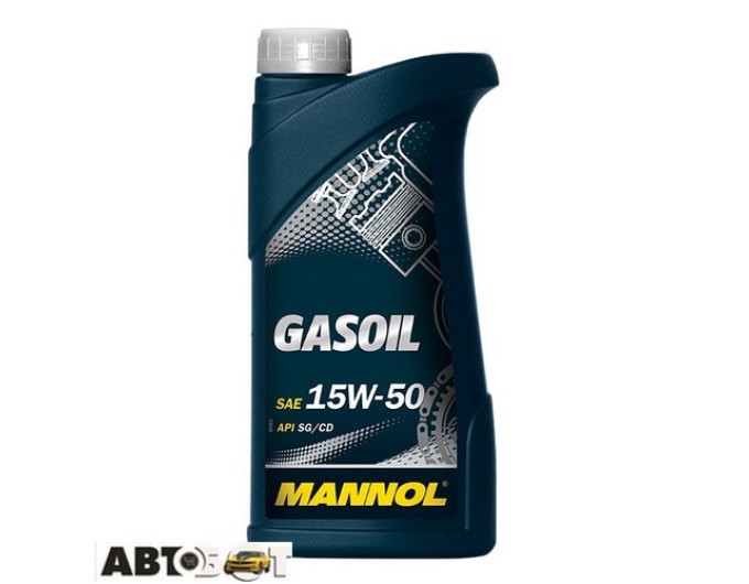 Моторна олива MANNOL Gasoil 15W-50 1л, ціна: 620 грн.