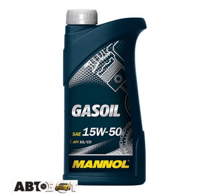Моторное масло MANNOL Gasoil 15W-50 1л, цена: 341 грн.